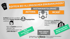 Koffein bei Histaminintoleranz, MCAS und Asthma